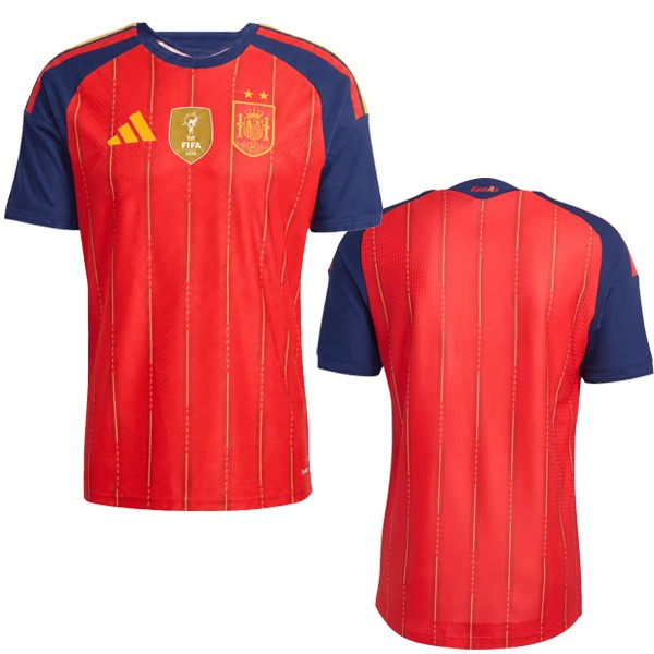Spain Home Two Star Jersey 2026 (Player Version)