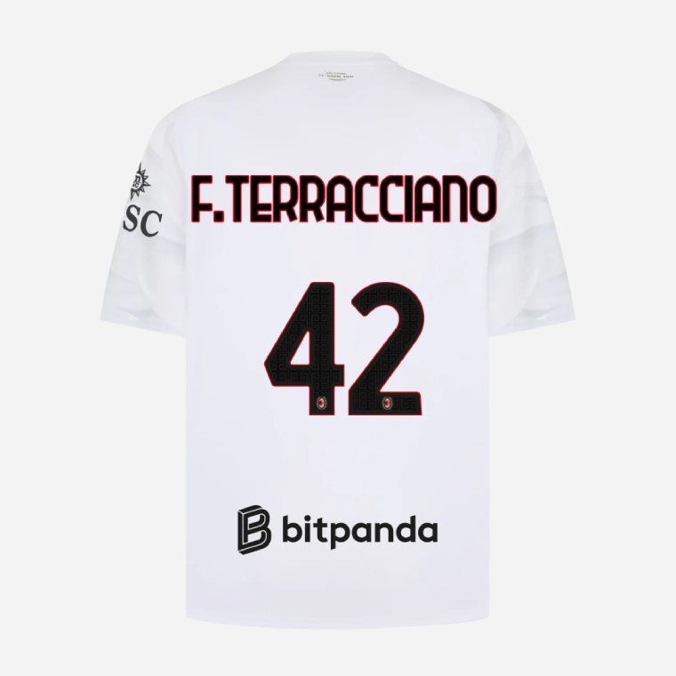 AC Milan Away F.TERRACCIANO 42 Jersey 26-27