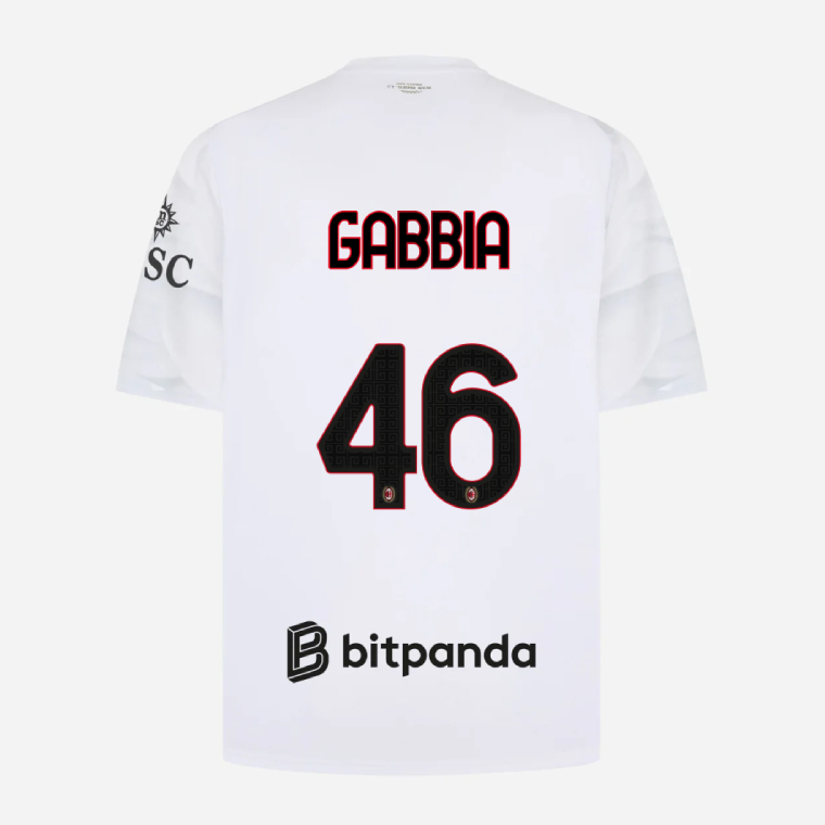 AC Milan Away GABBIA 46 Jersey 26-27