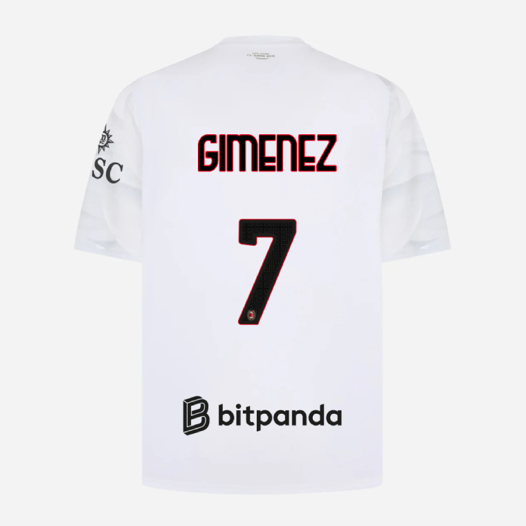 AC Milan Away GIMENEZ 7 Jersey 26-27