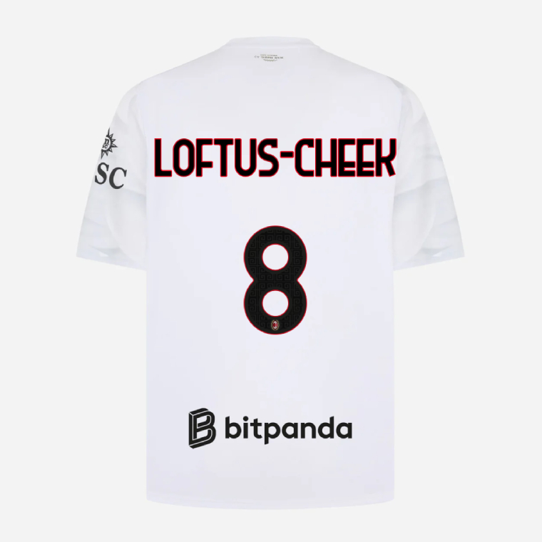 AC Milan Away LOFTUS-CHEEK 8 Jersey 26-27