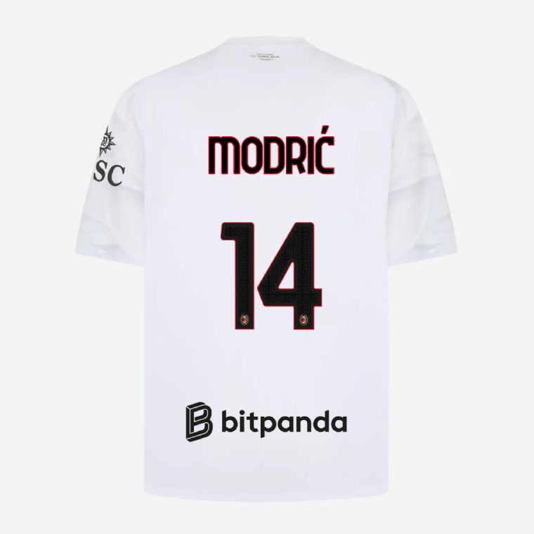 AC Milan Away MODRIĆ 14 Jersey 26-27