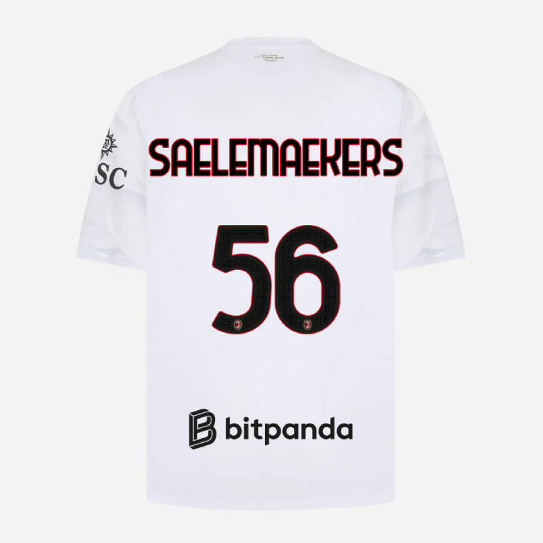 AC Milan Away SAELEMAEKERS 56 Jersey 26-27
