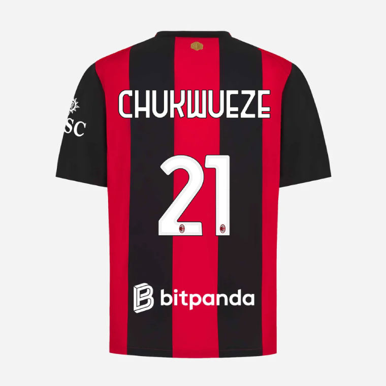 AC Milan Home CHUKWUEZE 21 Jersey 26-27