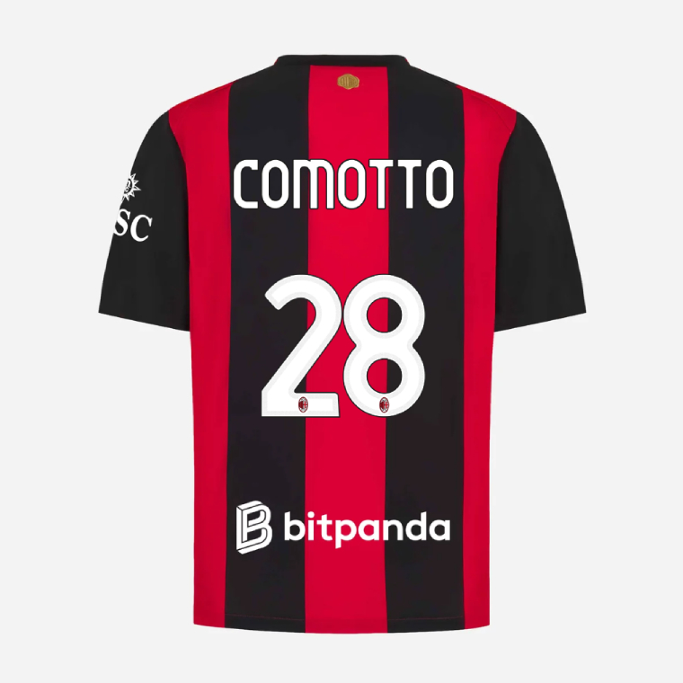 AC Milan Home COMOTTO 28 Jersey 26-27