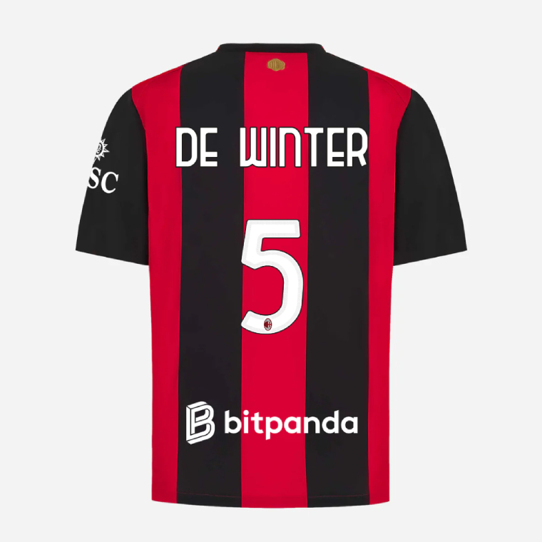 AC Milan Home DE WINTER 5 Jersey 26-27