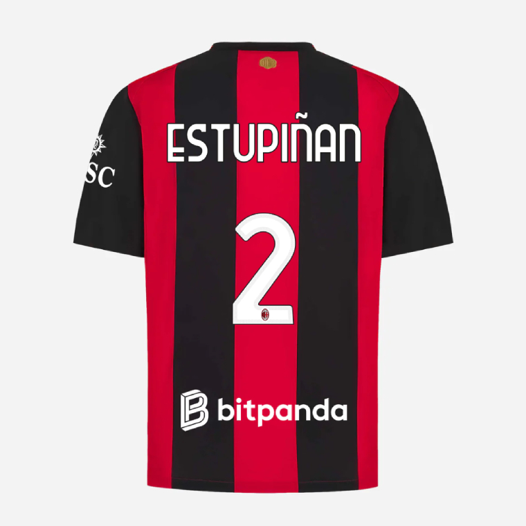 AC Milan Home ESTUPIÑAN 2 Jersey 26-27