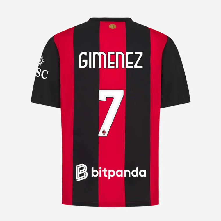 AC Milan Home GIMENEZ 7 Jersey 26-27