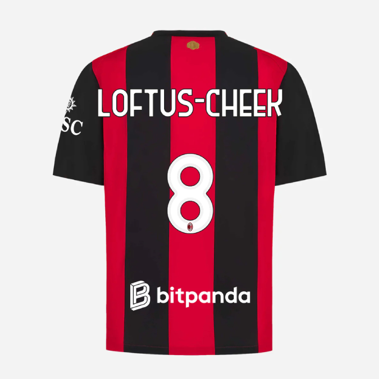 AC Milan Home LOFTUS-CHEEK 8 Jersey 26-27