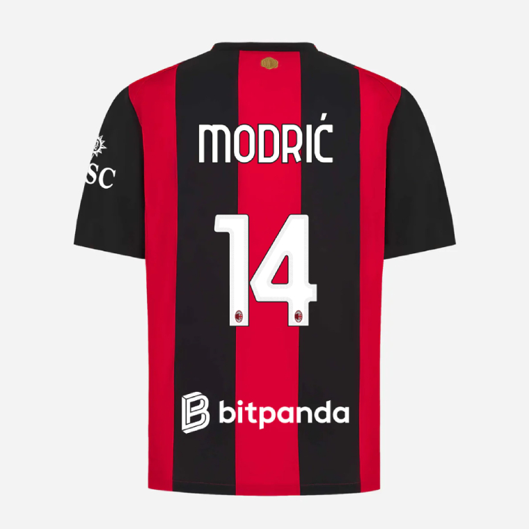 AC Milan Home MODRIĆ 14 Jersey 26-27