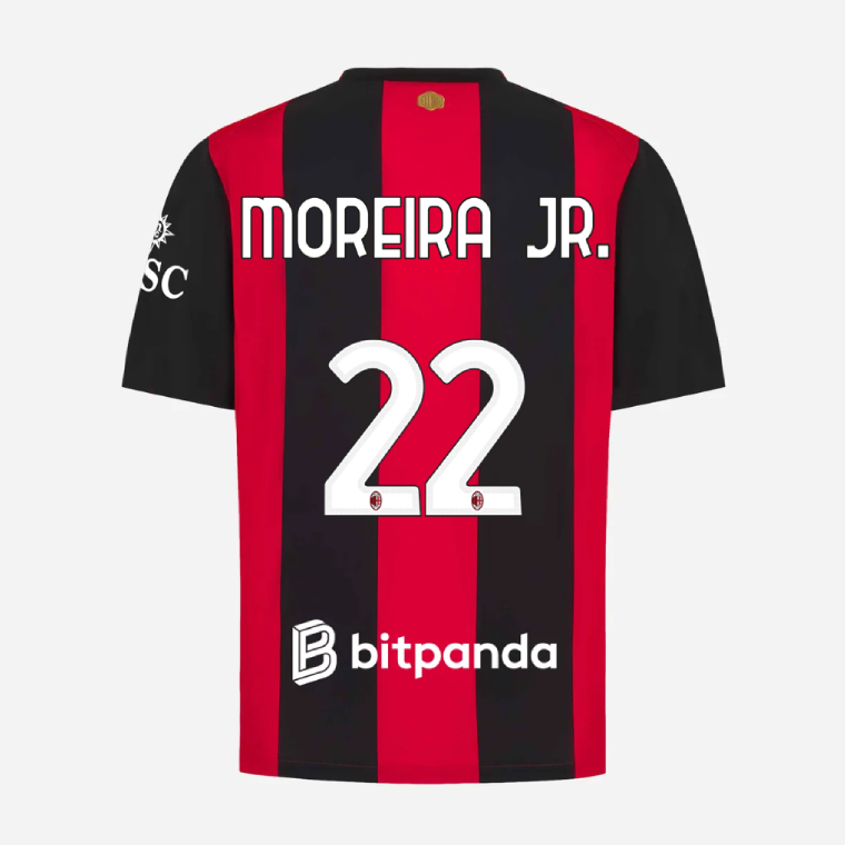 AC Milan Home MOREIRA JR. 22 Jersey 26-27