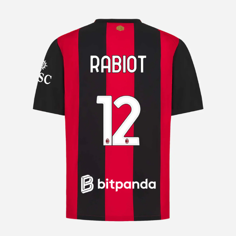 AC Milan Home RABIOT 12 Jersey 26-27