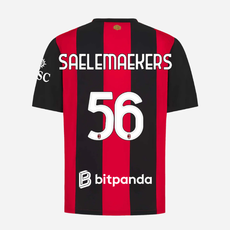 AC Milan Home SAELEMAEKERS 56 Jersey 26-27
