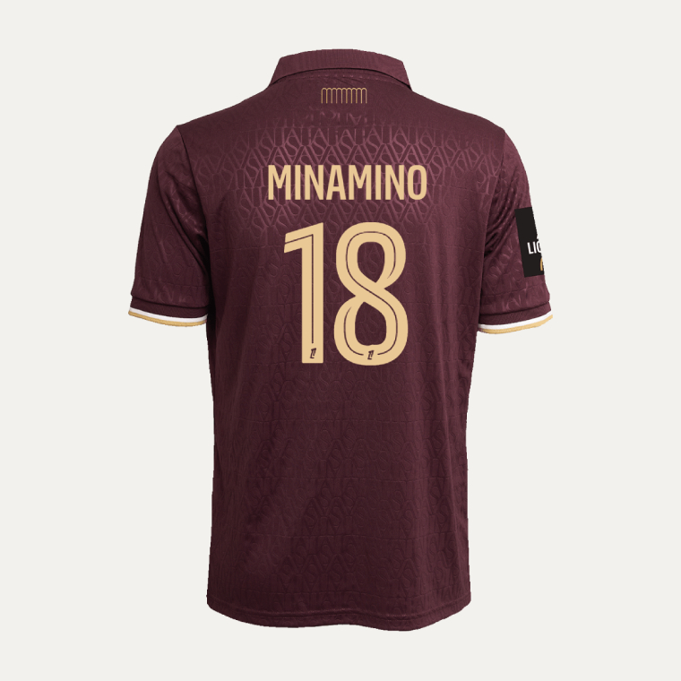 AS Monaco Away MINAMINO 18 Jersey 26-27