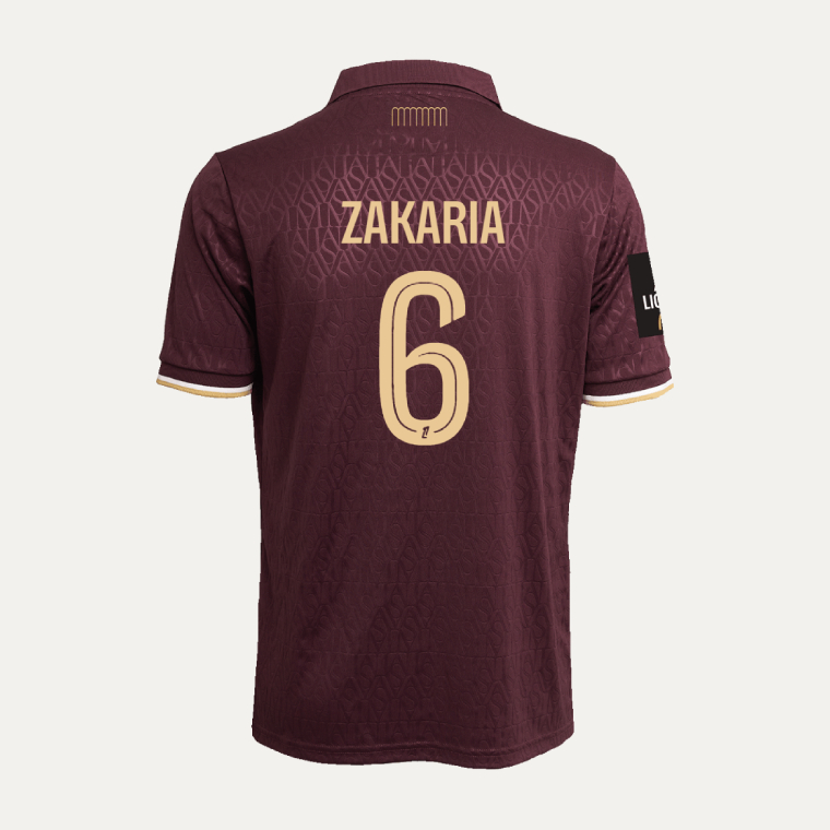 AS Monaco Away ZAKARIA 6 Jersey 26-27