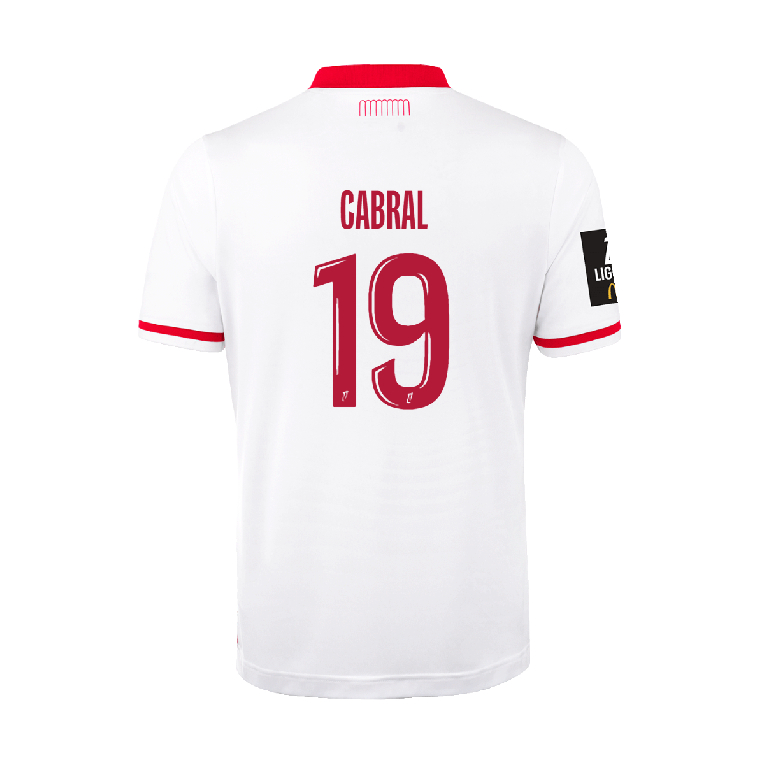 AS Monaco Home CABRAL 19 Jersey 26-27