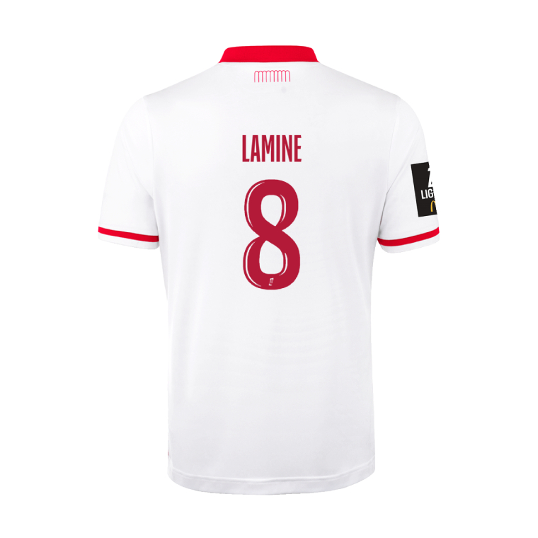 AS Monaco Home LAMINE 8 Jersey 26-27