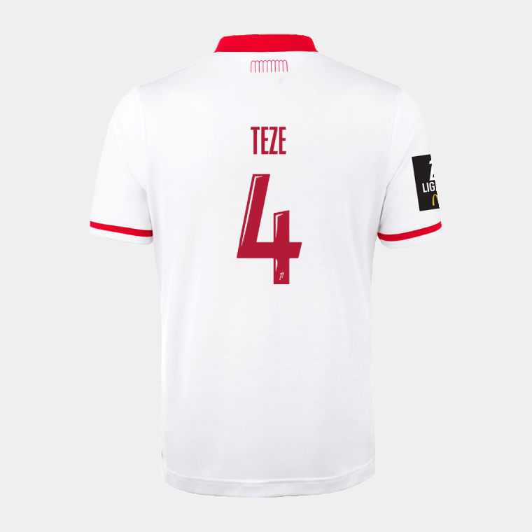 AS Monaco Home TEZE 4 Jersey 26-27