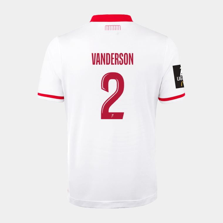 AS Monaco Home VANDERSON 2 Jersey 26-27
