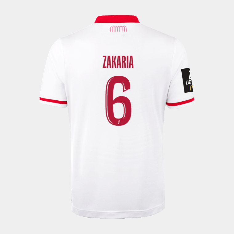 AS Monaco Home ZAKARIA 6 Jersey 26-27