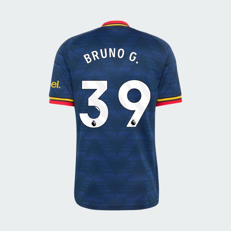 Arsenal Away BRUNO G. 39 Jersey 26-27