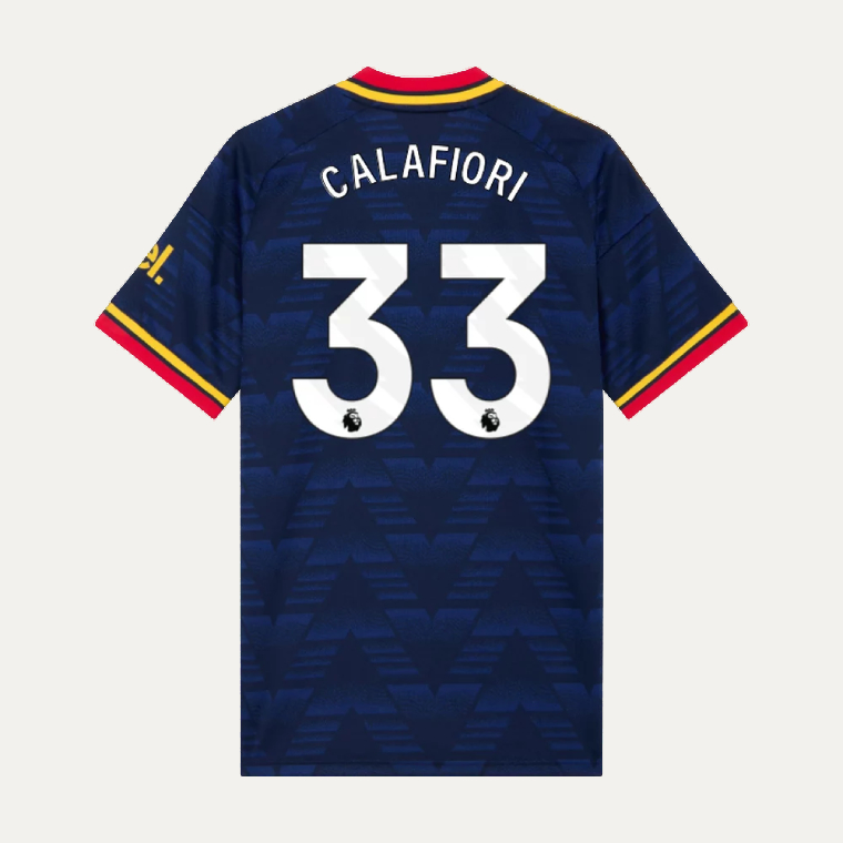 Arsenal Away CALAFIORI 33 Jersey 26-27