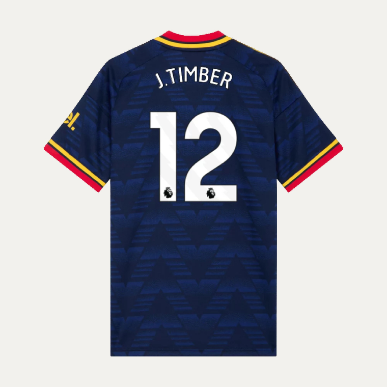 Arsenal Away J.TIMBER 12 Jersey 26-27