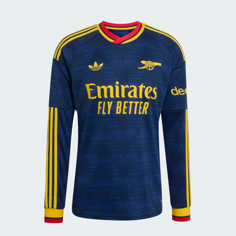 Arsenal Away Long Sleeve Jersey 26-27