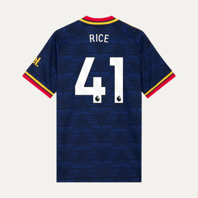 Arsenal Away RICE 41 Jersey 26-27