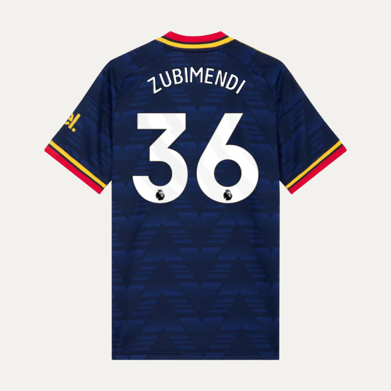 Arsenal Away ZUBIMENDI 36 Jersey 26-27