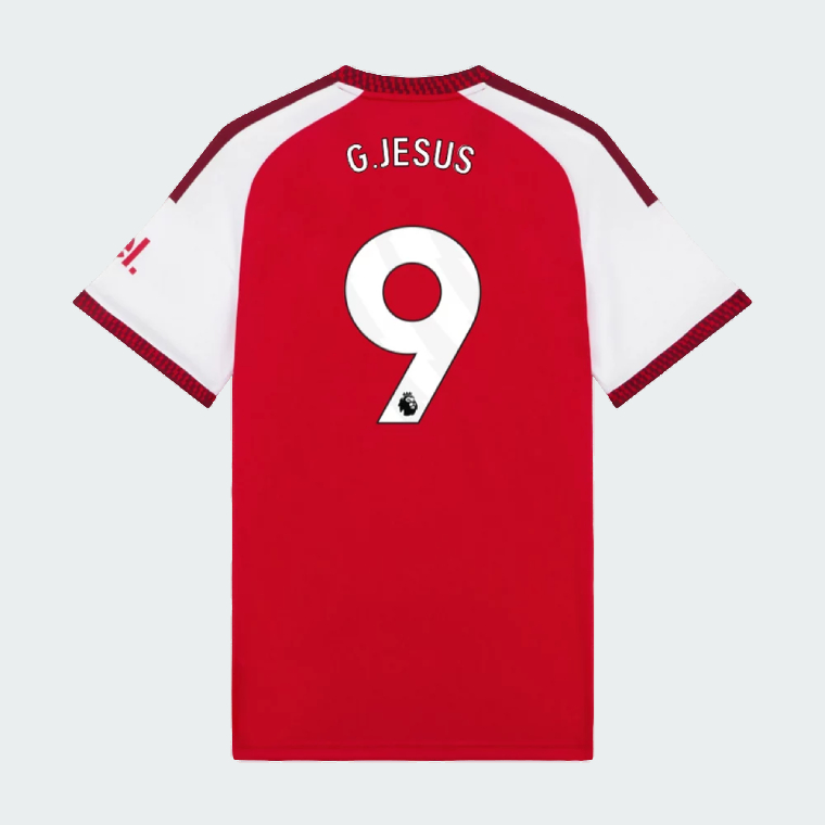 Arsenal Home G.JESUS 9 Jersey 26-27