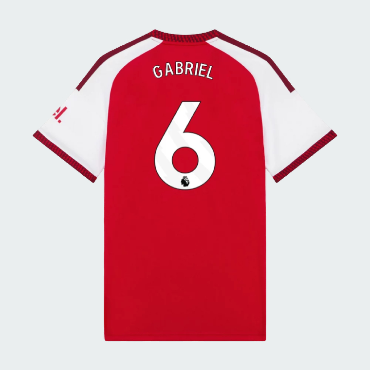 Arsenal Home GABRIEL 6 Jersey 26-27