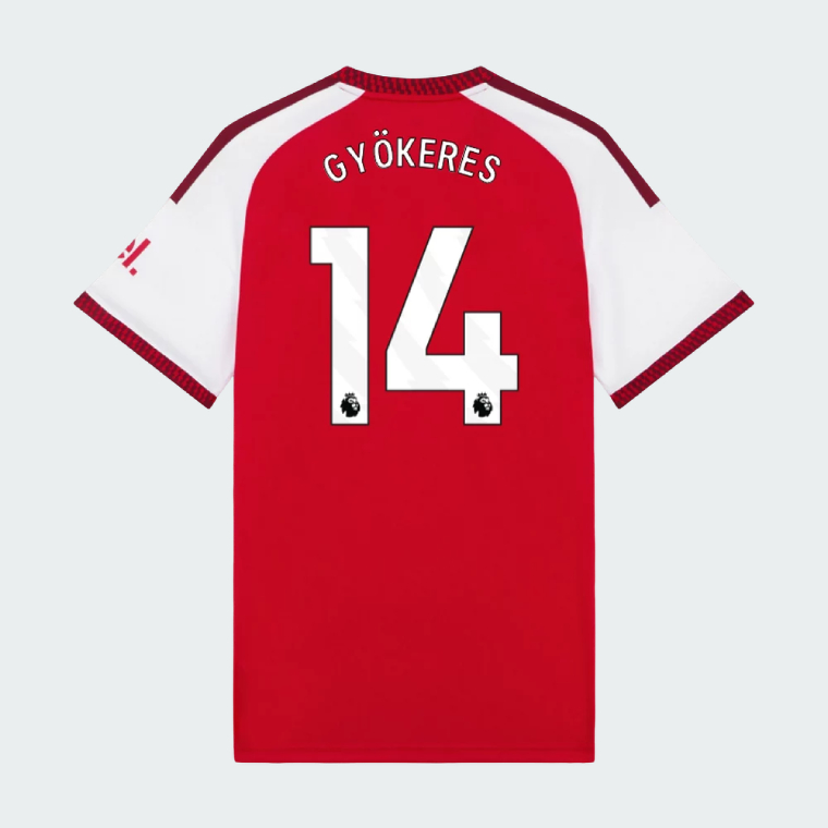 Arsenal Home GYÖKERES 14 Jersey 26-27