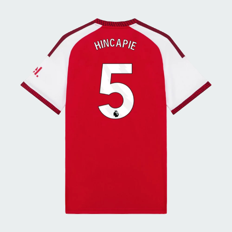 Arsenal Home HINCAPIE 5 Jersey 26-27