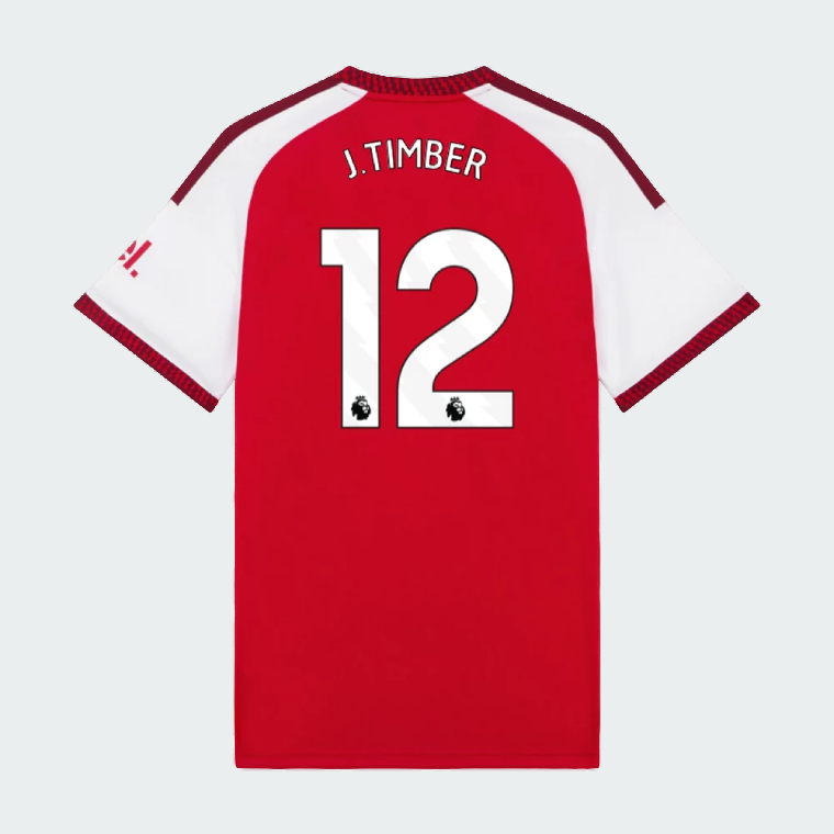 Arsenal Home J.TIMBER 12 Jersey 26-27