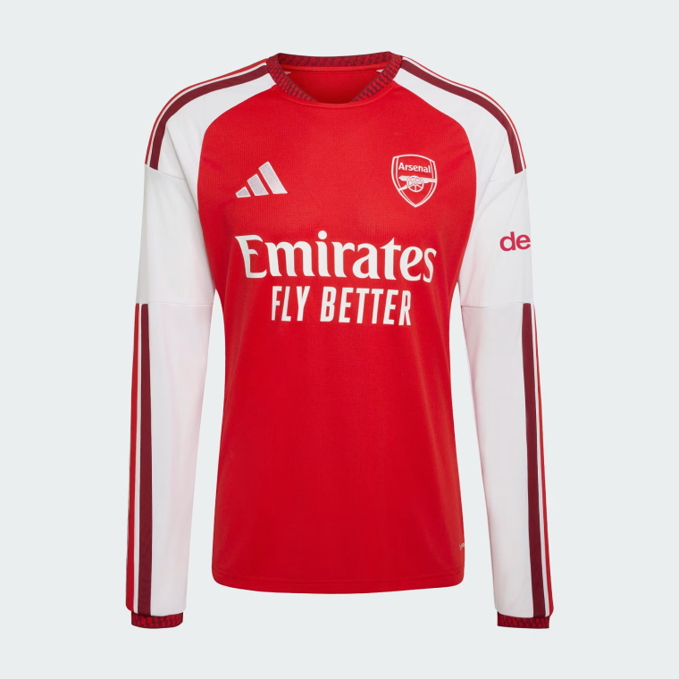 Arsenal Home Long Sleeve Jersey 26-27