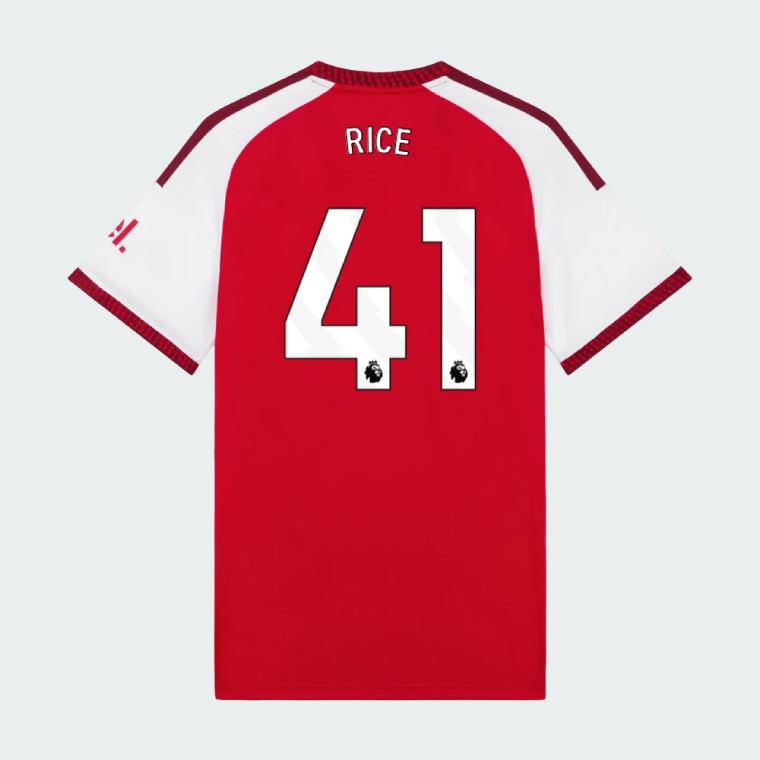 Arsenal Home RICE 41 Jersey 26-27
