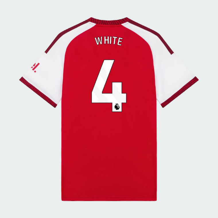 Arsenal Home WHITE 4 Jersey 26-27