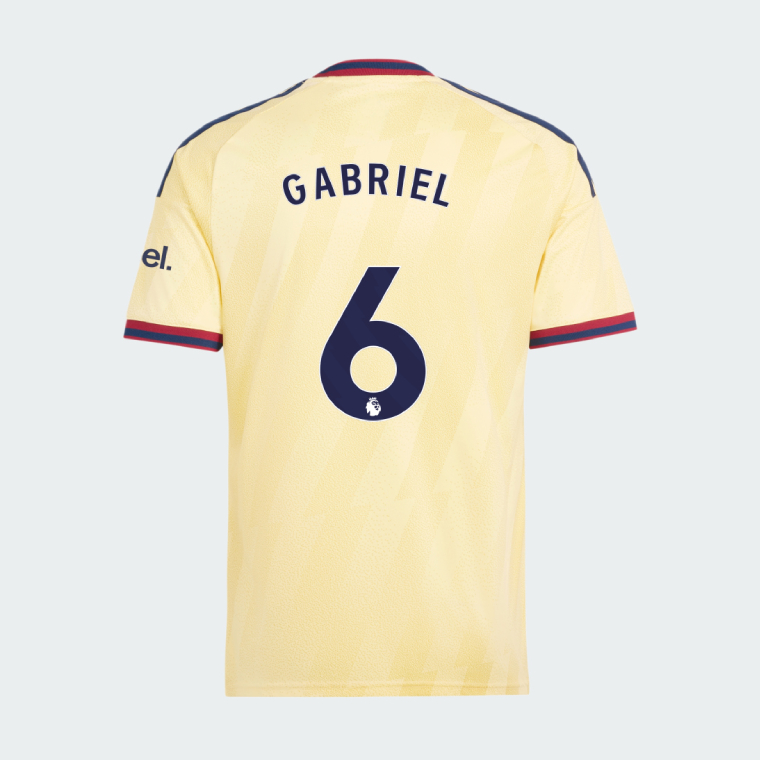 Arsenal Third GABRIEL 6 Jersey 26-27