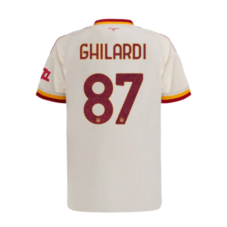 As Roma Away GHILARDI 87 Jersey 26-27