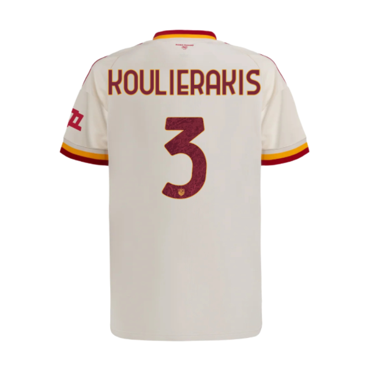 As Roma Away KOULIERAKIS 3 Jersey 26-27