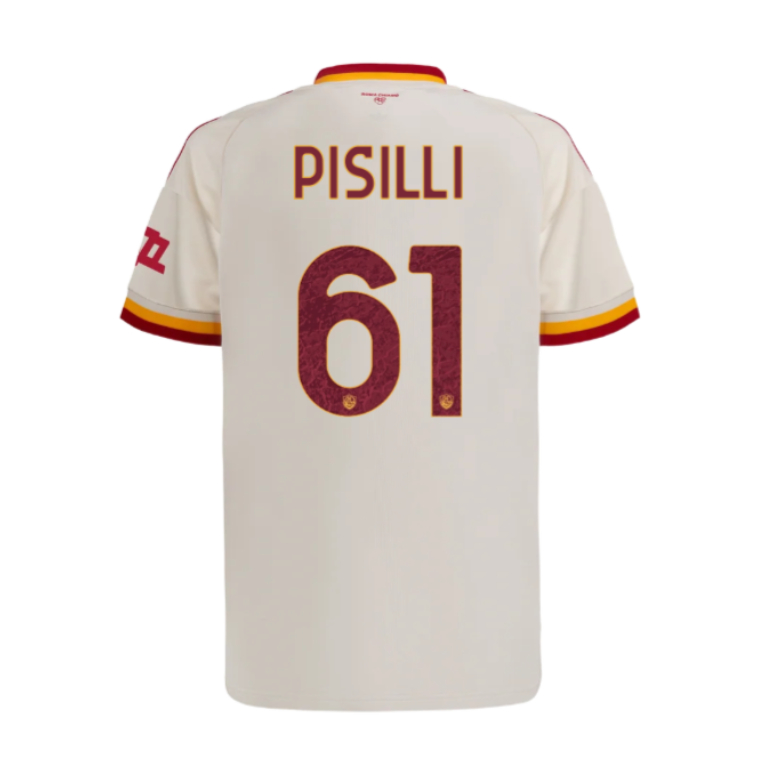 As Roma Away PISILLI 61 Jersey 26-27
