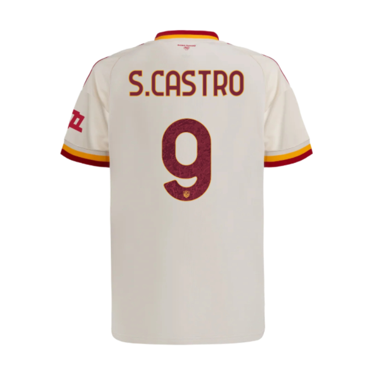 As Roma Away S.CASTRO 9 Jersey 26-27