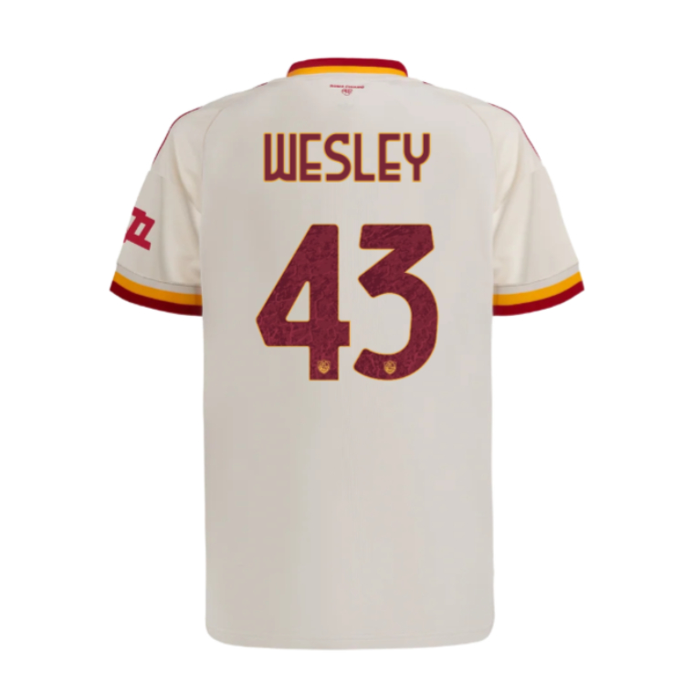 As Roma Away WESLEY 43 Jersey 26-27
