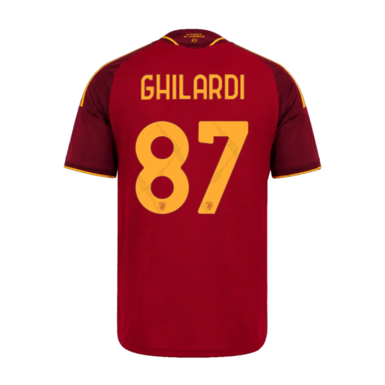 As Roma Home GHILARDI 87 Jersey 26-27