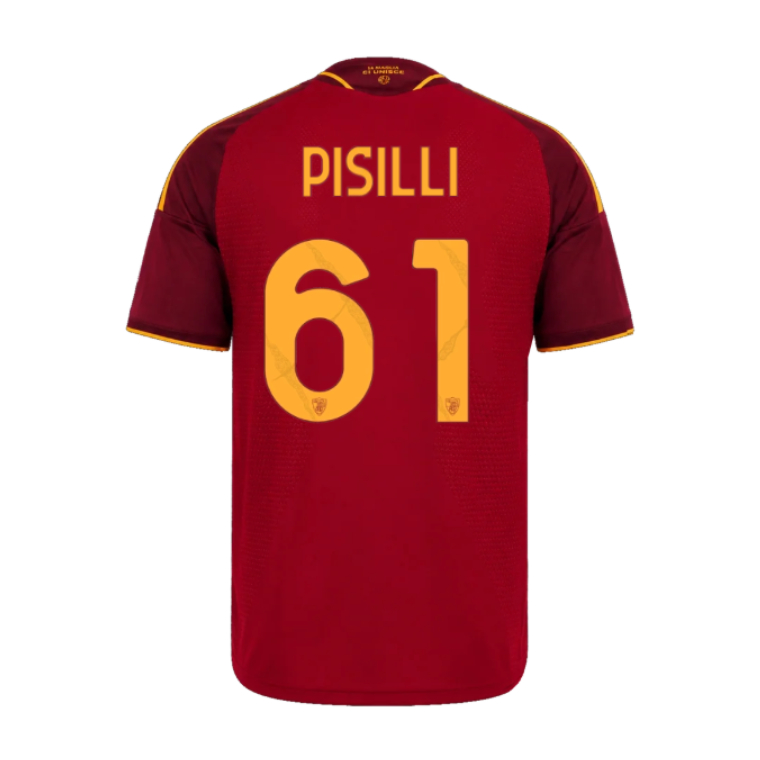 As Roma Home PISILLI 61 Jersey 26-27