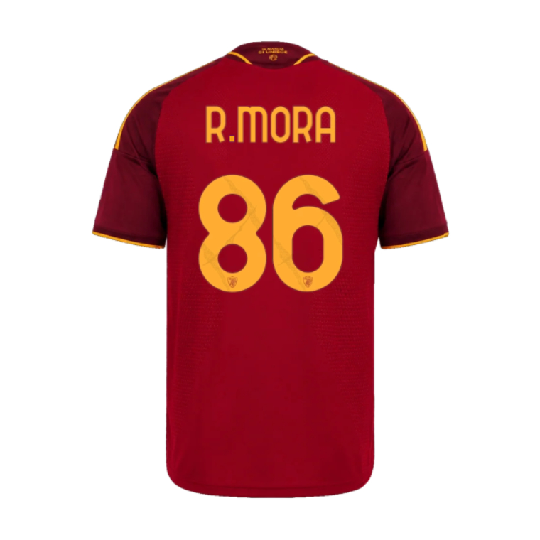 As Roma Home R.MORA 86 Jersey 26-27