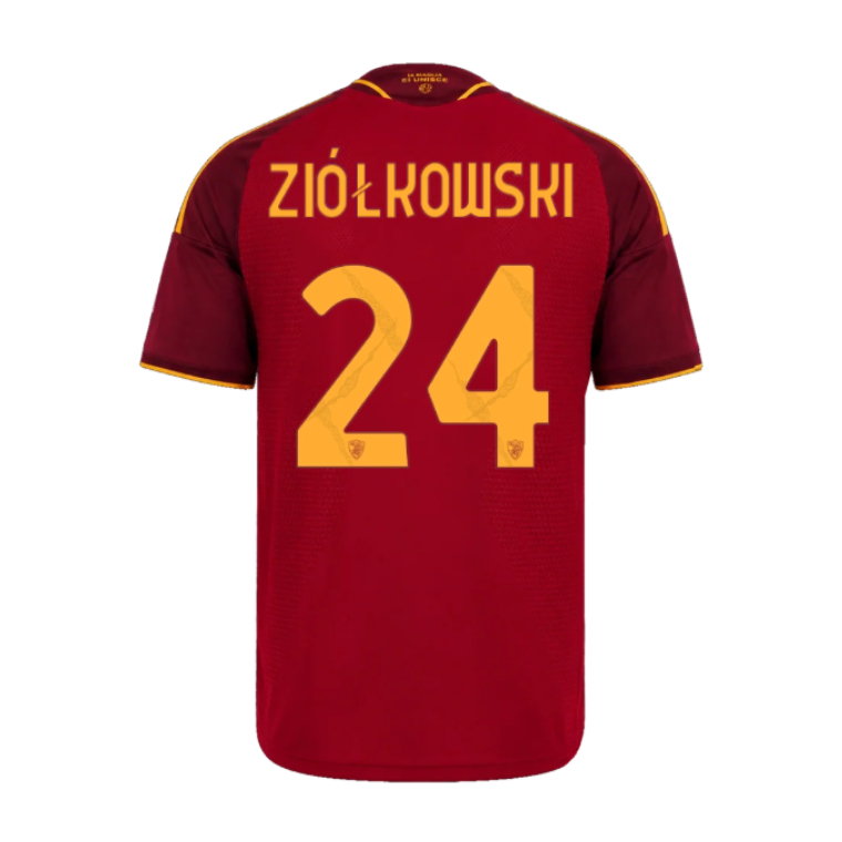 As Roma Home ZIÓŁKOWSKI 24 Jersey 26-27