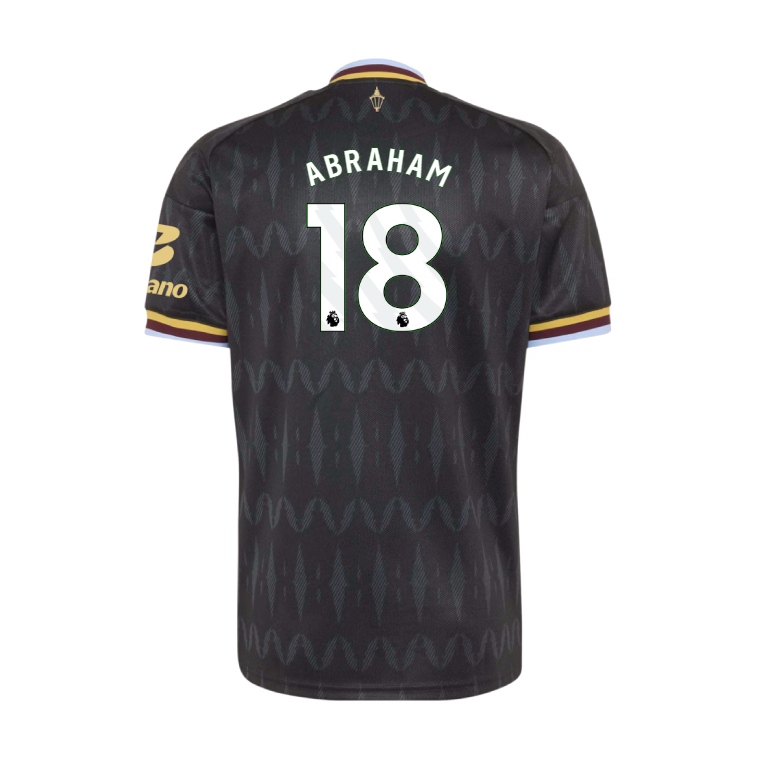 Aston Villa Away ABRAHAM 18 Jersey 26-27