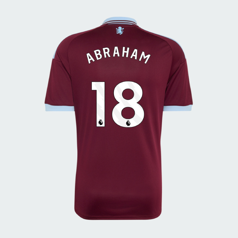 Aston Villa Home ABRAHAM 18 Jersey 26-27